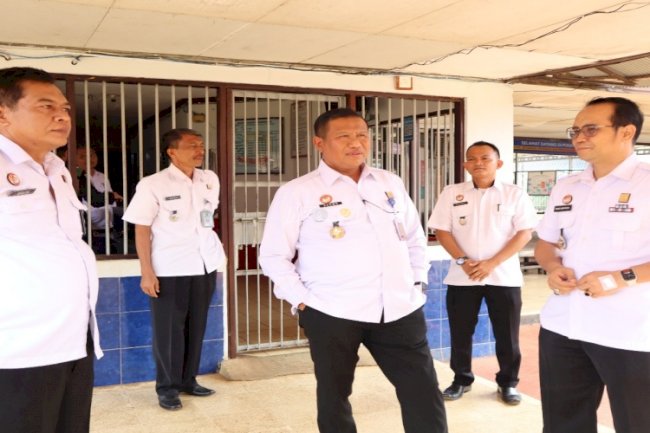 Evaluasi Alumni Latsar CPNS, Rutan Pelaihari Sambut Rombongan Badiklat Hukum dan HAM Jateng