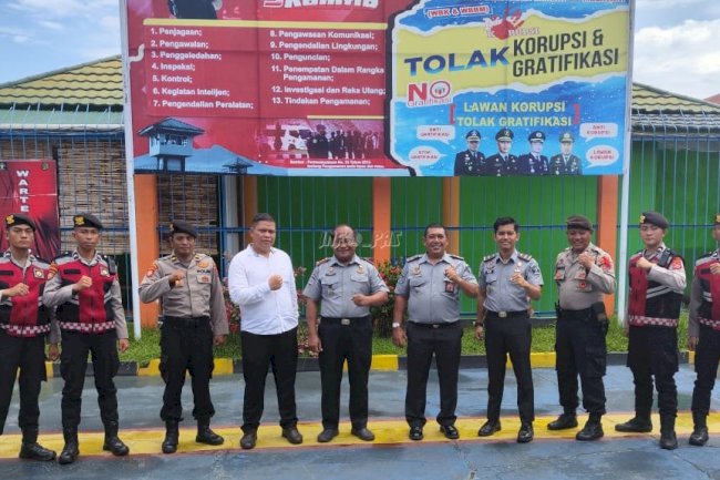 Rutan Unaaha dan Polres Konawe Koordinasikan Kamtib Jelang Natal dan Tahun Baru