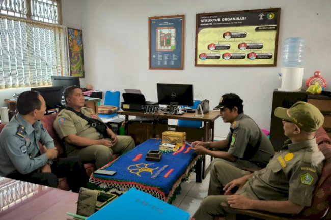 Lapas Tabanan-Satpol PP Bahas Rencana Simulasi Penanggulangan Kebakaran