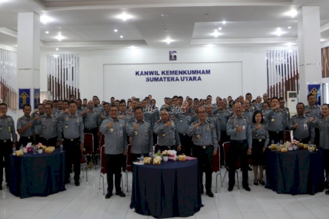 Rakor Evaluasi Akhir Tahun 2023, LPKA Medan Optimis Tingkatkan Kinerja