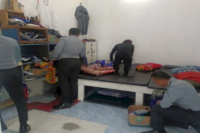 Jelang Natal dan Tahun Baru 2024, Lapas Namlea Gelar Razia 