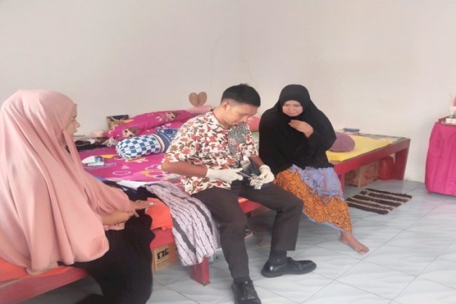 Masuki Musim Pancaroba, Petugas Kesehatan Lapas Namlea Pantau Kesehatan Warga Binaan
