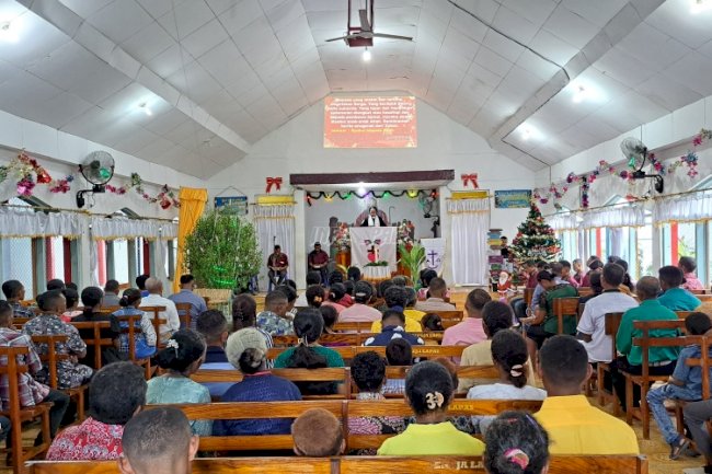 Natal yang Bermakna, Lapas Kalabahi Rayakan Bersama dengan Semangat Kepedulian