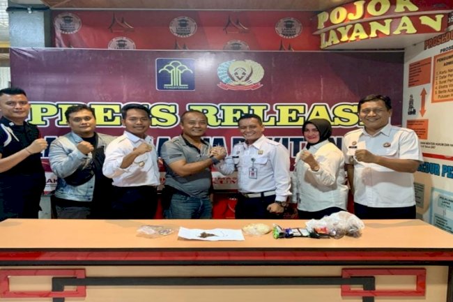 Petugas Gagalkan Upaya Penyelundupan Narkoba ke Lapas Bukittinggi