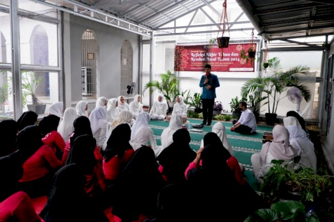 Undang Ustaz Kurnia, Lapas Perempuan Pangkapinang Gelar Ceramah Agama  