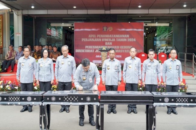 Tingkatkan Kualitas Kerja, Ditjenpas Tandatangani Perjanjian Kinerja