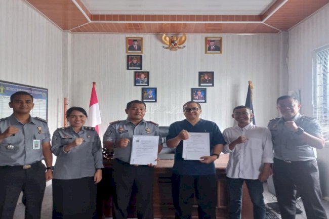Lapas Banjarbaru Teken PKS Pelayanan Kesehatan Umum dan Fisioterapi Bagi Warga Binaan