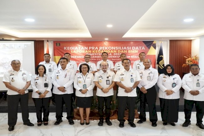 Ikuti Kegiatan Pra Rekonsiliasi Data Pelaporan Keuangan dan BMN, Ini Kata Karutan Ambon