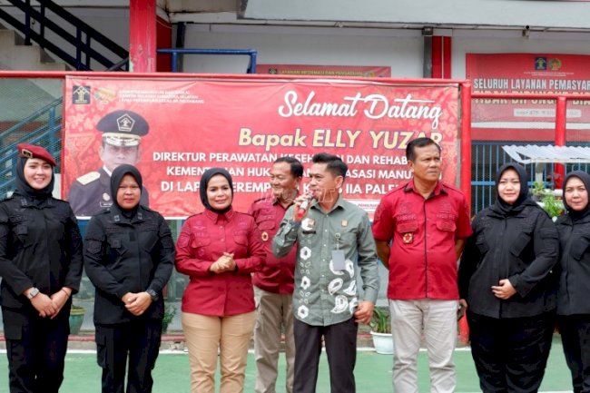 Dapur Lapas Perempuan Palembang Tuai Pujian Dir. Watkeshab Ditjenpas