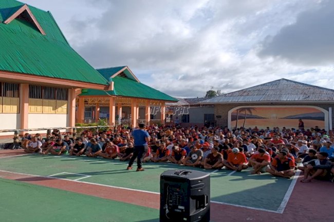 Pastikan Hak Pilih Warga Binaan, Rutan Ambon Sosialisasikan Tata Cara Pemilu