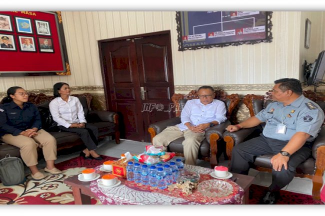 Rutan Klungkung Mantapkan Persiapan Pemilu 2024 dengan KPU Kab. Klungkung