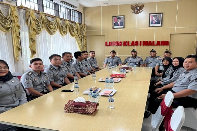 Demi Raih WBK, Lapas Narkotika Karang Intan Studi Tiru ke Lapas Malang