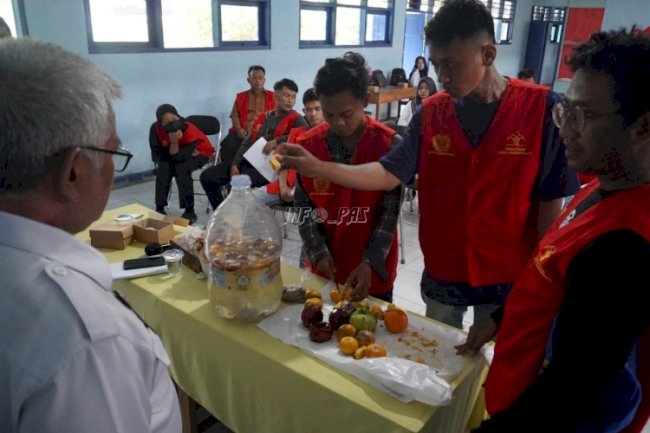 Bapas Wonosari Bekali Klien dengan Bimbingan Pembuatan Ekoenzim