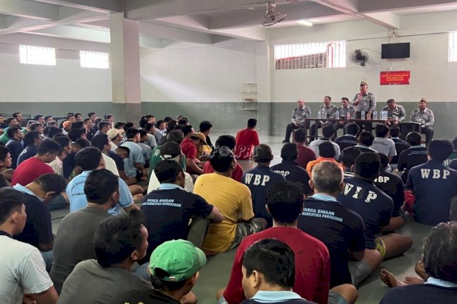 Kalapas Narkotika Pamekasan Ajak Warga Binaan Jaga Kebersihan dan Patuhi Aturan