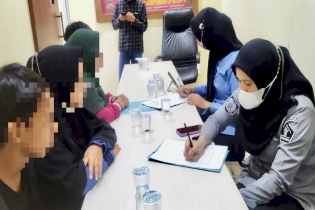 PK Bapas Pangkalpinang Dampingi Penyidikan ABH Pelaku Tawuran