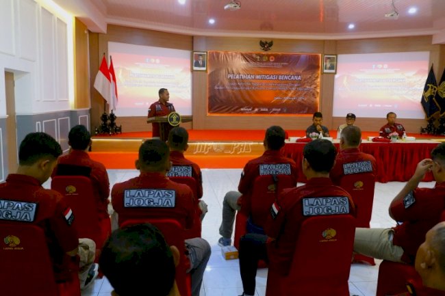 Tingkatkan Kewaspadaan, Lapas Yogyakarta Gelar Pelatihan Penanggulangan Bencana