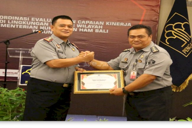 Rutan Klungkung Raih 3 Penghargaan dari Kanwil Kemenkumham Bali