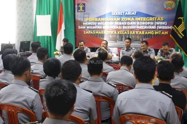 Bentuk Tim ZI, Lapas Narkotika Karang Intan Gelar Asesmen Petugas
