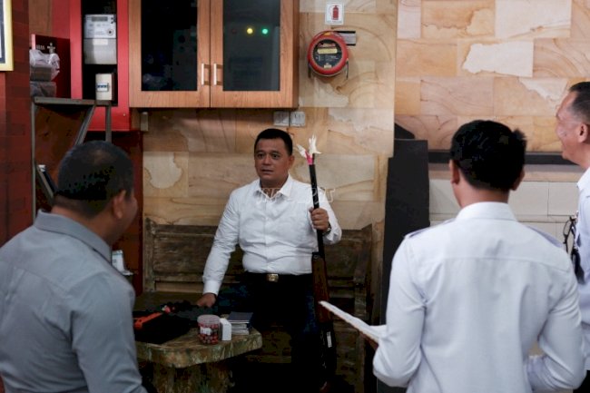 Lapas Tabanan Kedatangan Kakanwil Kemenkumham Bali