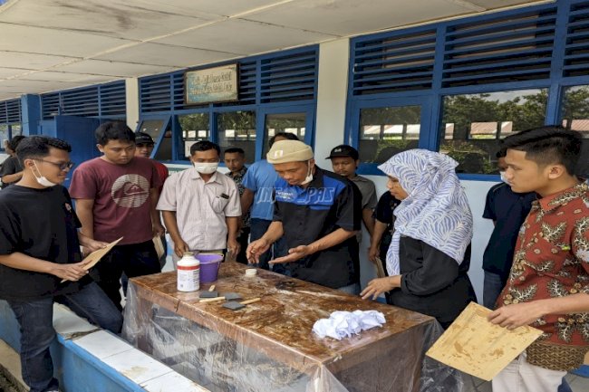 Latih Klien Permebelan, Griya Abhipraya Pandawa Gandeng Pokmas Lipas 