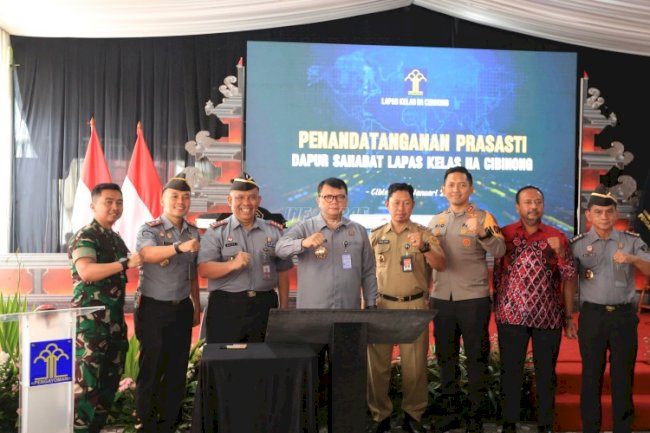 Peresmian "Dapur Sahabat" di Lapas Cibinong Tingkatkan Kualitas Makanan dan Kesehatan Warga Binaan