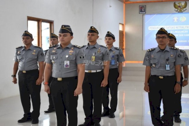 Sukseskan Pemilu 2024, Satgas Netralitas Lapas Cilacap Dikukuhkan