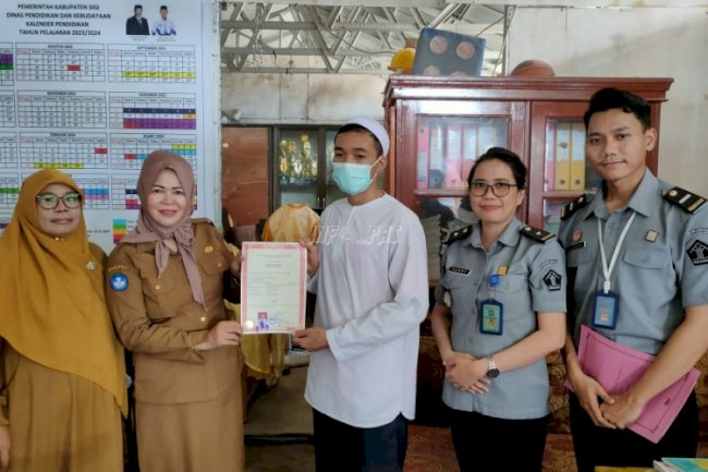 Sambangi Sekolah ABH, LPKA Palu Berkomitmen Penuhi Hak Pendidikan Anak Binaan