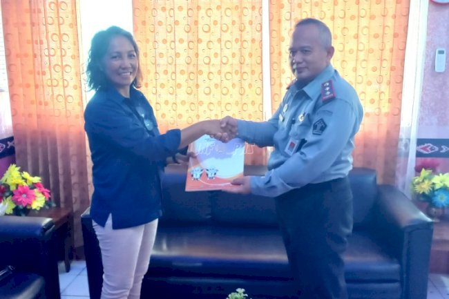 Lapas Kalabahi Kembali Terima Surat Pemberitahuan DPTb dari KPU Kab. Alor bagi Warga Binaan