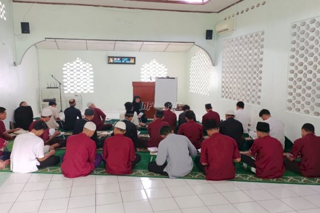 Datangkan Penyuluh Agama Kemenag, LPKA Pangkalpinang Bina Spiritual Anak Binaan