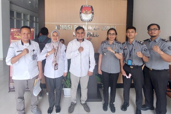 Jelang Pemilu 2024, LPKA Palu Terus Berkoordinasi dengan KPU dan Disdukcapil