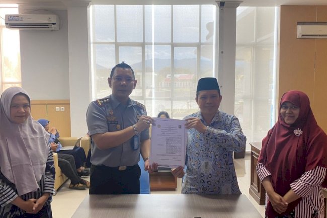 LPKA Palu-Poltekkes Kemenkes Palu Kembali Teken PKS Kesehatan Anak Binaan