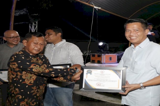 Lapas Tanjungpandan Raih Penghargaan pada Peringatan Hari Pers di Belitung