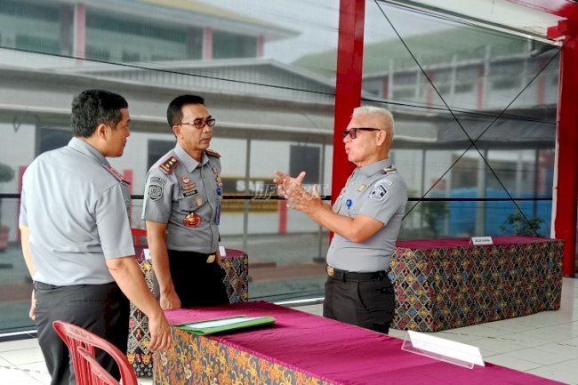Kakanwil dan Kadivpas Kaltim Cek Kesiapan Lapas dan Rutan Jelang Pemilu 2024