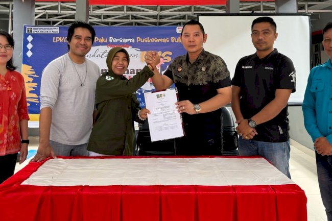 LPKA Palu-Puskesmas Bulili Sepakati PKS Wujudkan Anak Sehat dan Cerdas