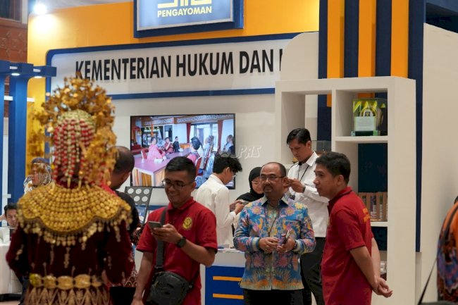 Ditjenpas Meriahkan Pameran Kampung Hukum 2024, Tampilkan Produk Warga Binaan