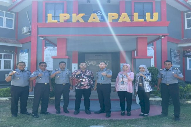Pemenuhan Hak Bersyarat Anak Binaan di LPKA Palu Tuai Pujian Tim Supervisi Ditjenpas 