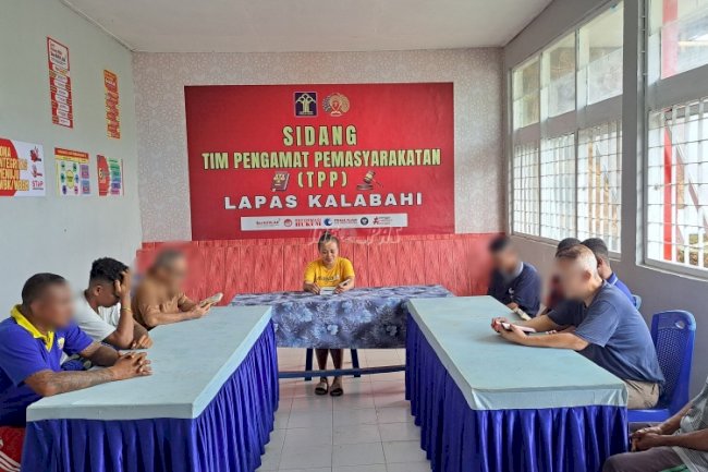 Warga Binaan Katolik Lapas Kalabahi Ikuti Pembinaan Rohani Bersama Kemenag Kab. Alor 