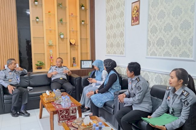 Lapas Kalabahi Kedatangan Tim Survei Bidang HAM Kanwil Kemenkumham NTT