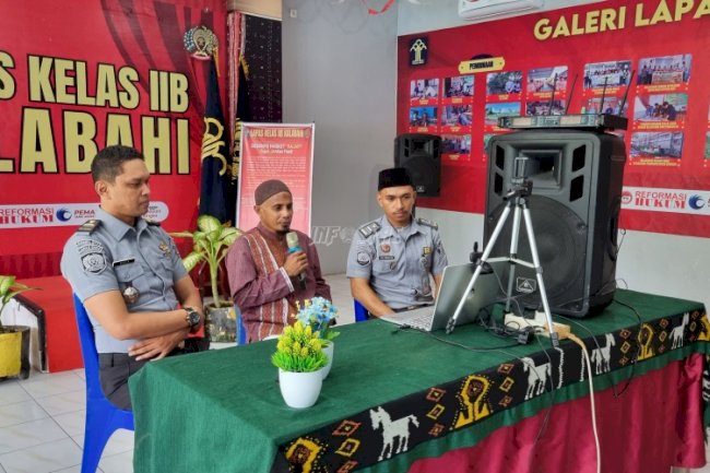 Lapas Kalabahi Wakili Kanwil Kemenkumham NTT pada Lomba Dakwah HBP Ke-60