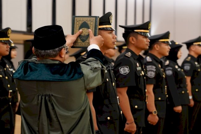 Pelantikan PNS dan Pejabat Fungsional Ditjenpas, Sesditjenpas: Berikan Dampak untuk Organisasi