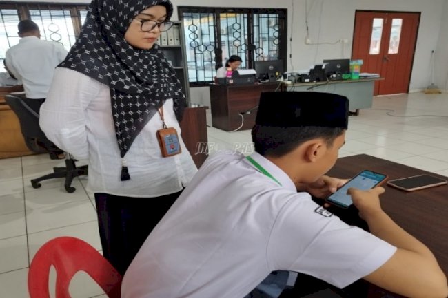 LPKA Medan Fasilitasi Anak Binaan Ujian Asesmen Berbasis Informasi dan Teknologi