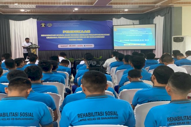 Program Rehabilitasi Sosial TA 2024 di Lapas Banjarbaru Resmi Dibuka