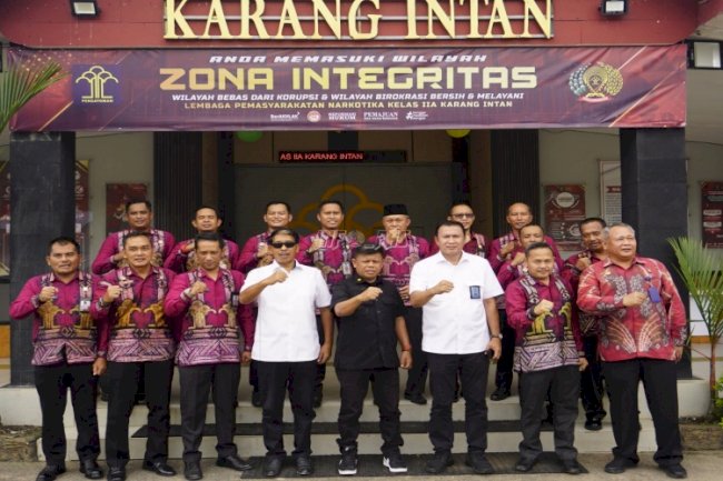 Lapas Narkotika Karang Intan Sambut Kunjungan Kerja PK Ahli Utama Ditjenpas