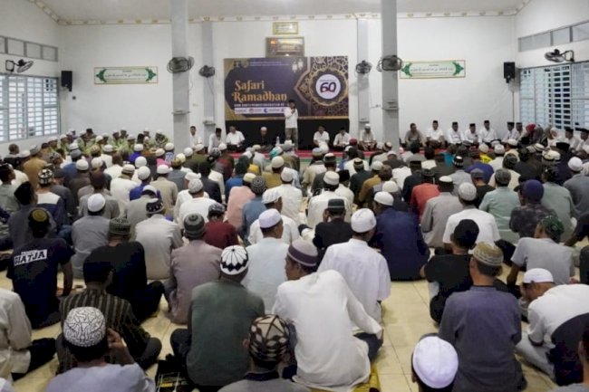 Lapas Narkotika Karang Intan Sambut Safari Ramadan Kanwil Kemenkumham Kalsel