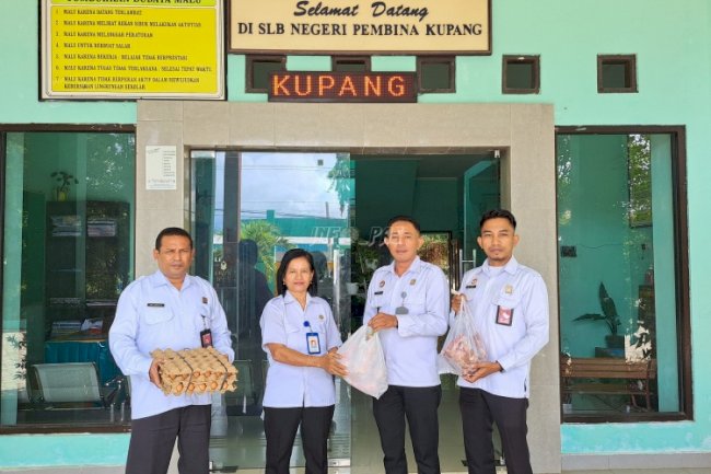 Studi Tiru Pemenuhan P2HAM, Jajaran Rupbasan Kupang Sambangi SLBN Pembina
