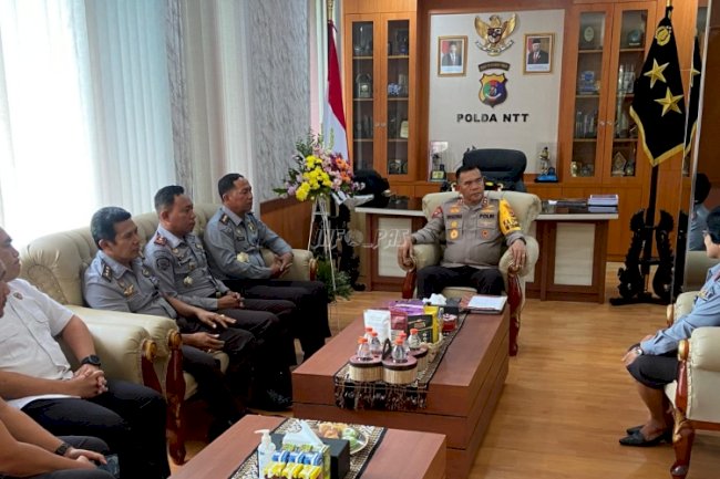 Sambangi Ditpolairud Polda NTT, Ini Permintaan Kepala Rupbasan Kupang