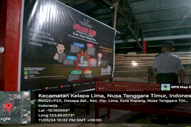 Tingkatkan Disiplin Petugas, Rupbasan Kupang Luncurkan Inovasi Foto GPS 