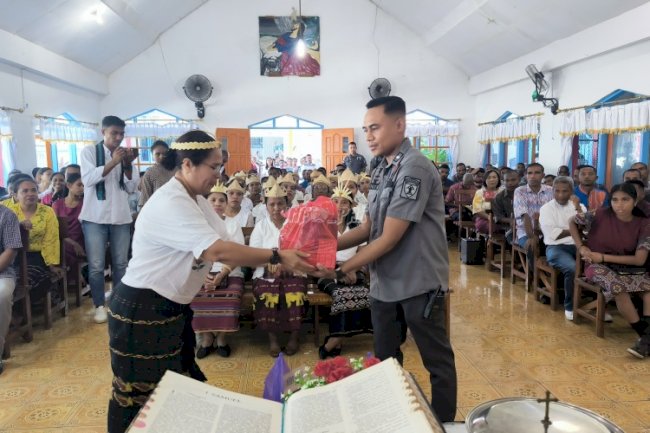Berbagi Kasih dalam Kebersamaan, Lapas Kalabahi Kedatangan Jemaat GMIT Betlehem
