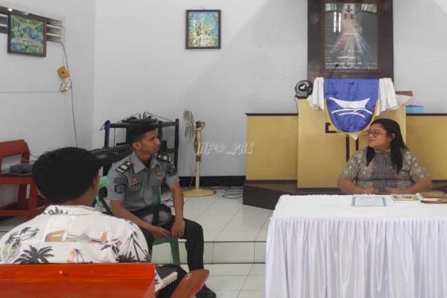 Lapas Tahuna Laksanakan Katekisasi bagi Warga Binaan Kristen