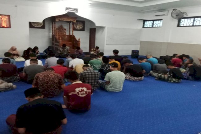 Gandeng Pokjaluh Kemenag, LPKA Medan Gelar Tausiah dan Kultum bagi Anak Binaan